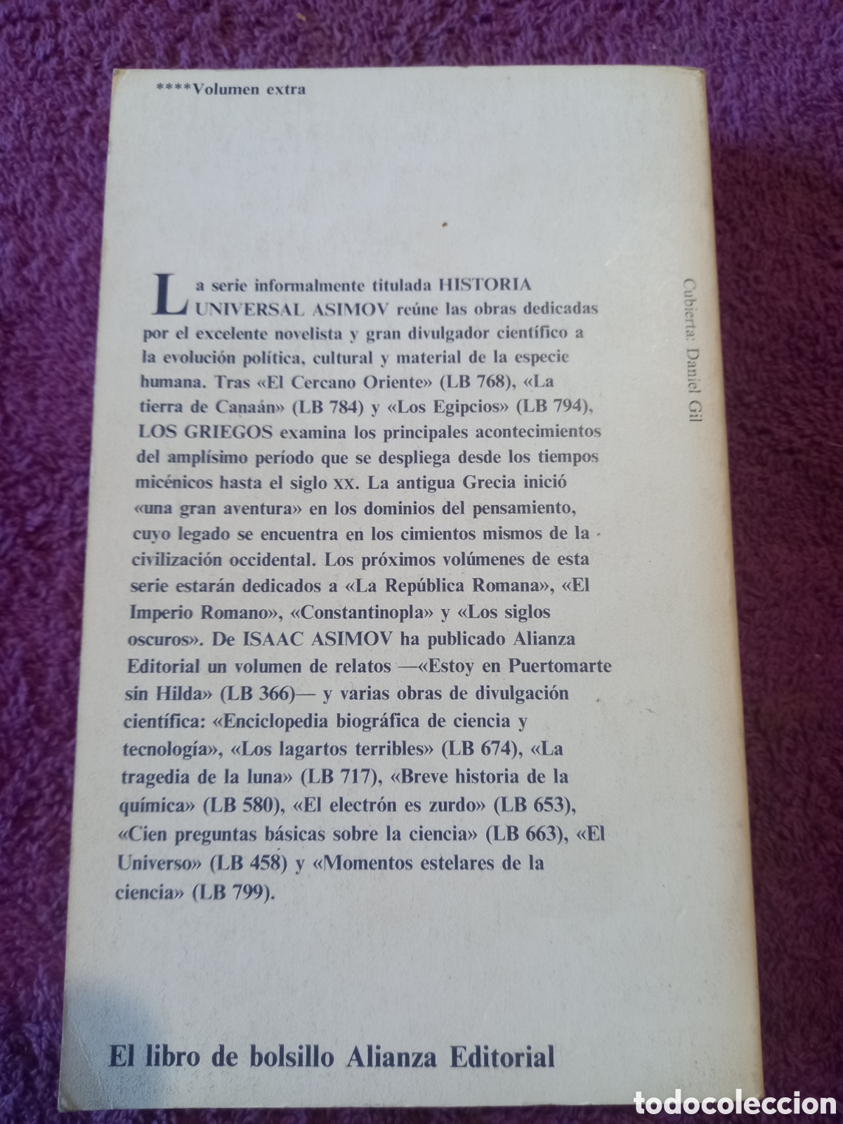 Libros de segunda mano: Los griegos. Isaac Asimov. - Foto 3