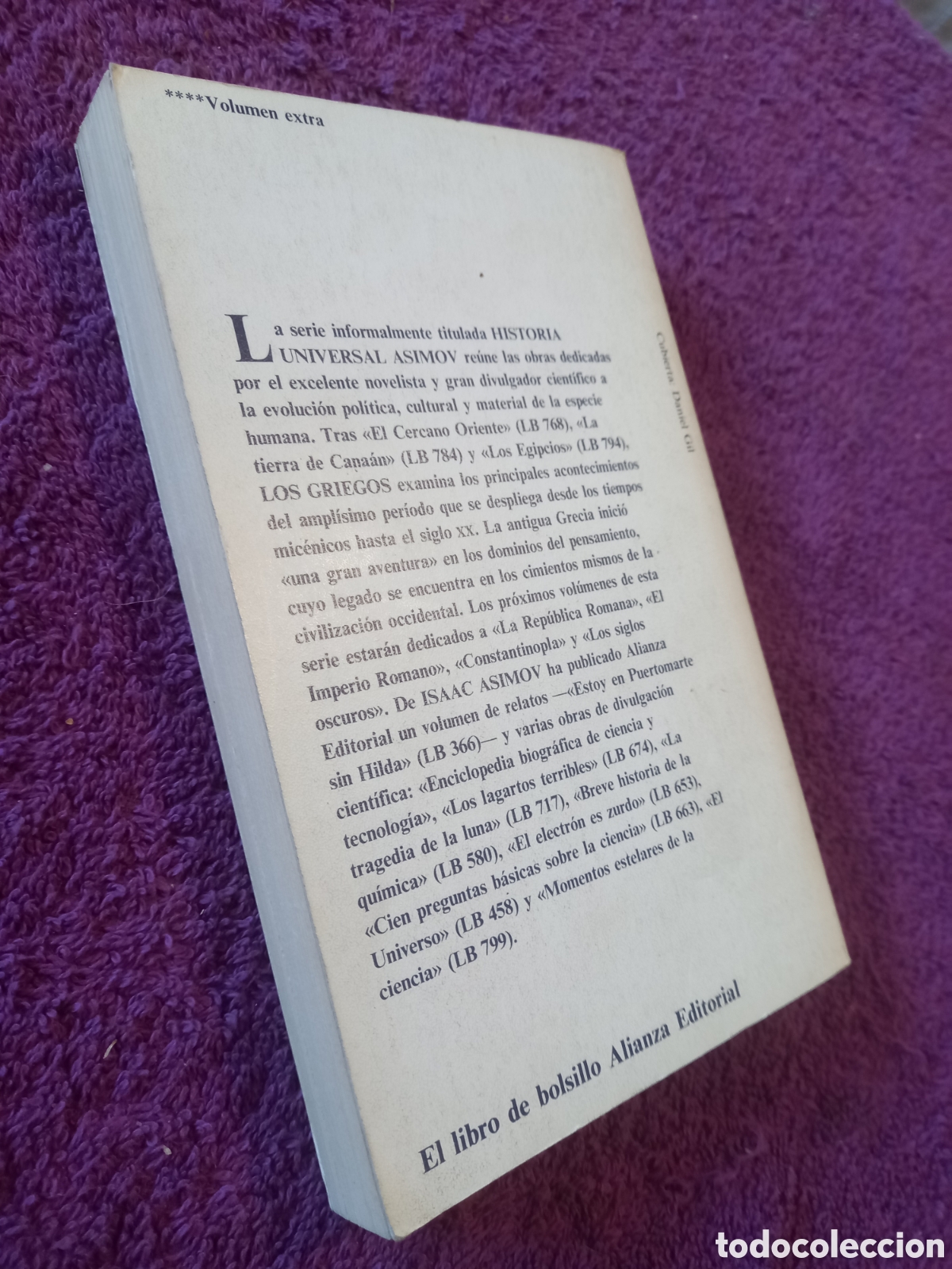 Libros de segunda mano: Los griegos. Isaac Asimov. - Foto 4