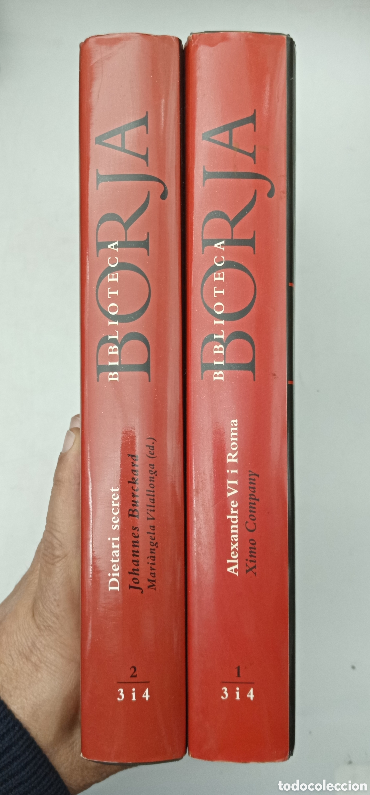 Second hand books: Biblioteca Borja volumenes 1 y 2