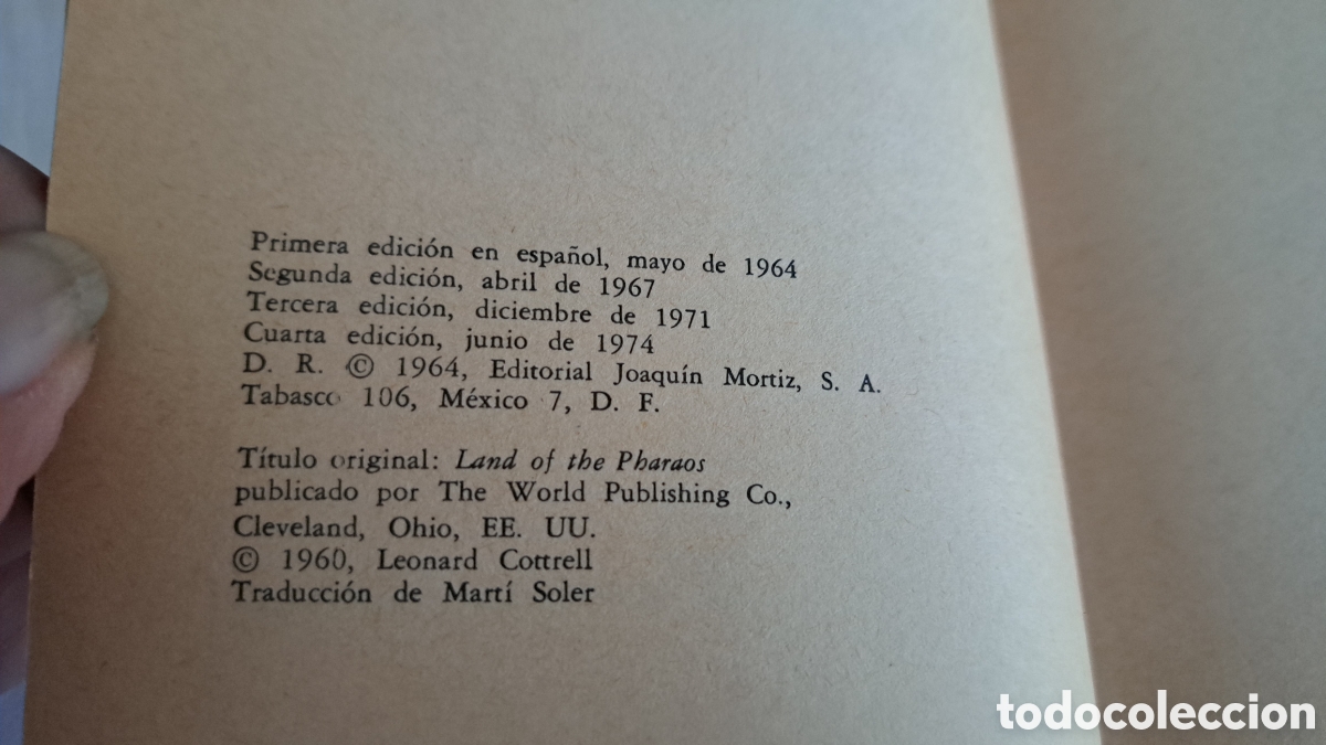 Libros de segunda mano: EGIPTO. Leonard Cottrell - Foto 2