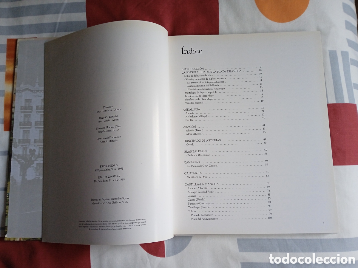 Libros de segunda mano: Plazas de Espa&ntilde;a.Espasa - Foto 16