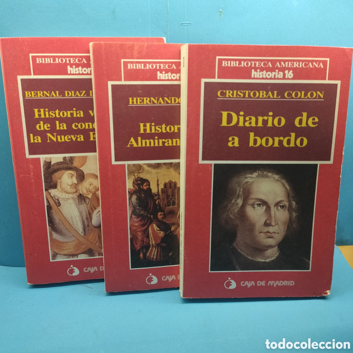 Gebrauchte B&uuml;cher: LOTE BIBLIOTECA AMERICANA. Cambio 16. 3 ejemplares. N&ordm;s: 1, 3 y 4. Caja de Madrid.