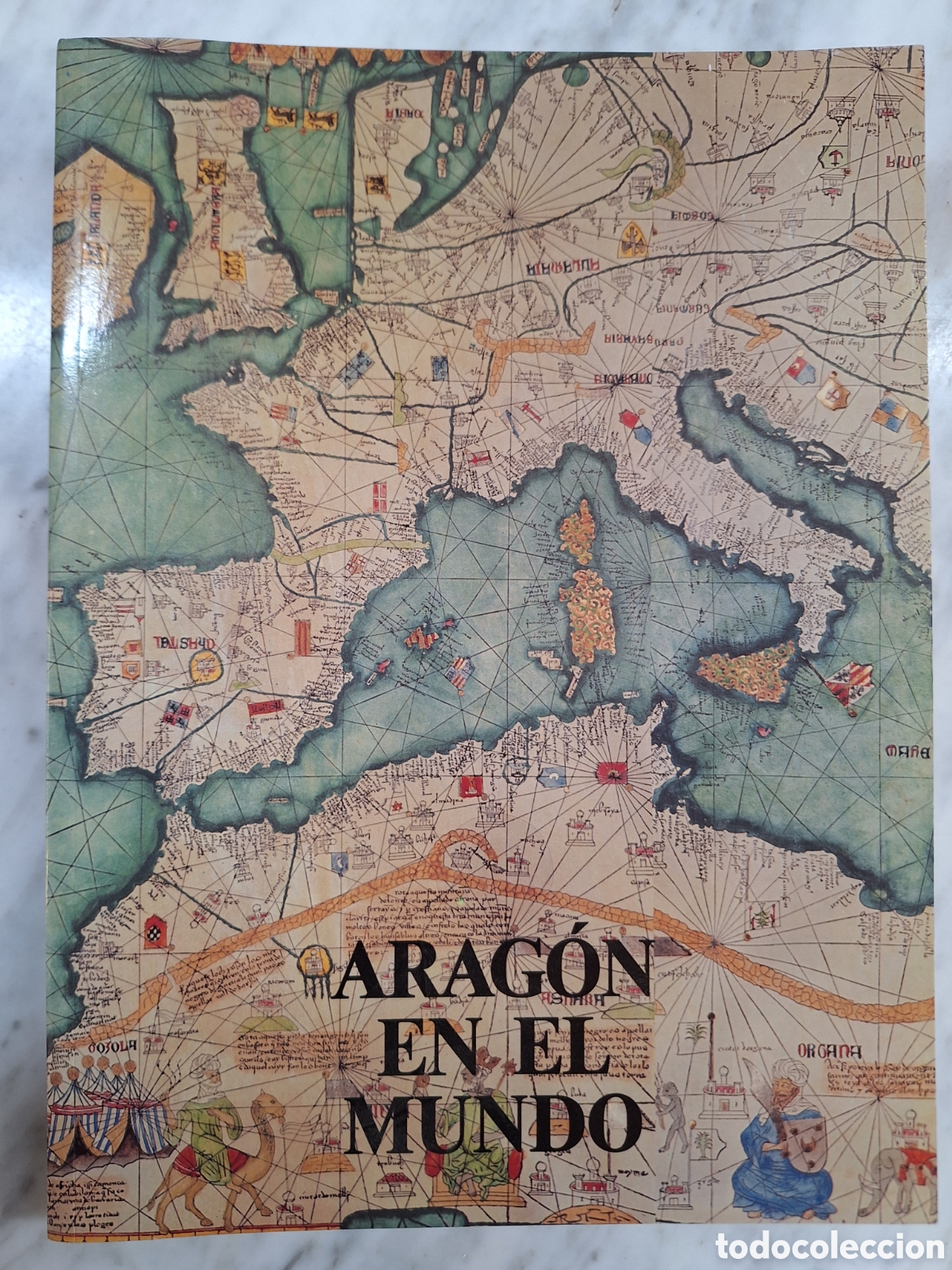 Libros de segunda mano: Libro Arag&oacute;n en el mundo. - Foto 1