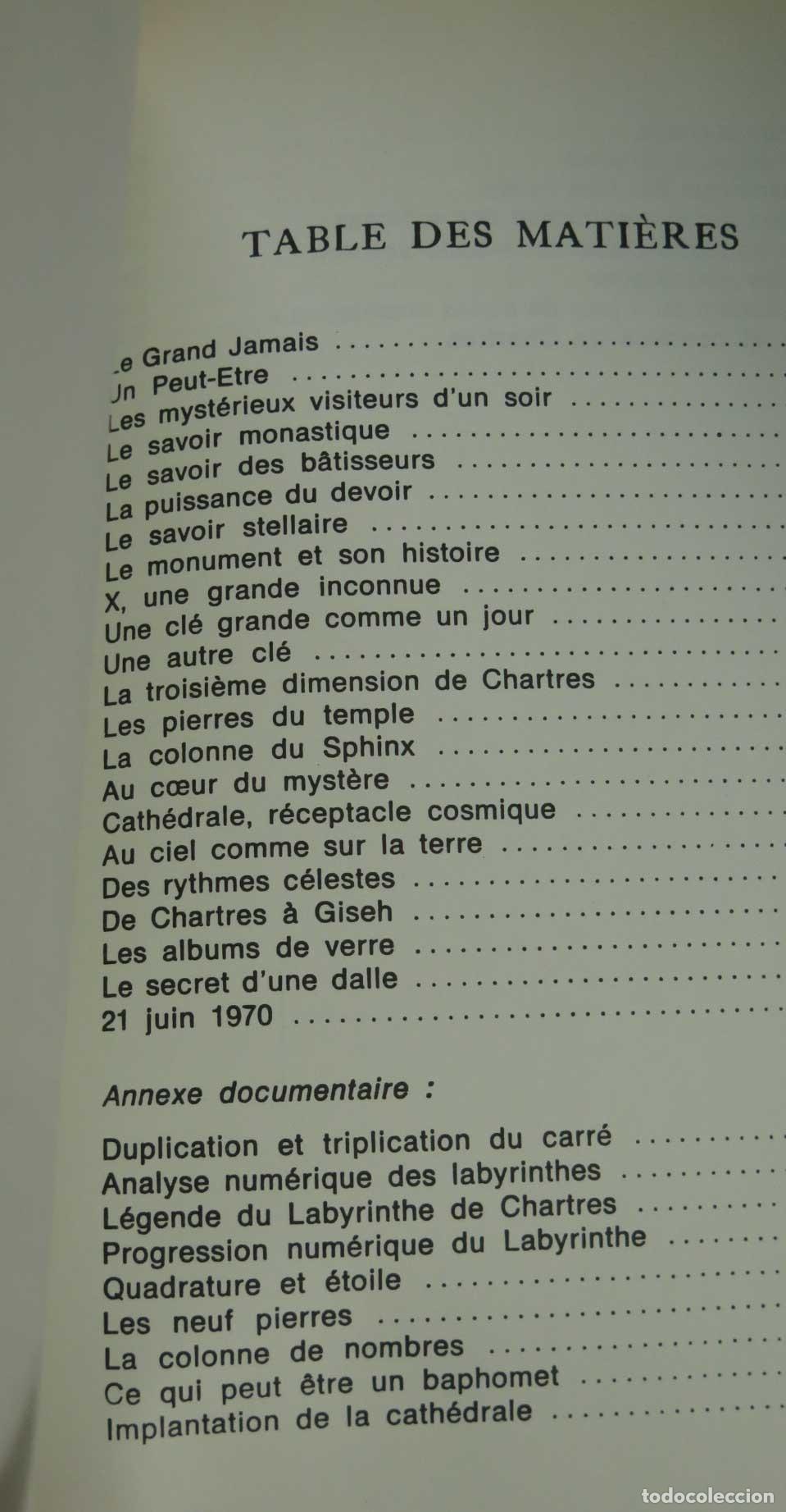 Libros de segunda mano: Chartres. Les templiers architectes. Maurice - Foto 2