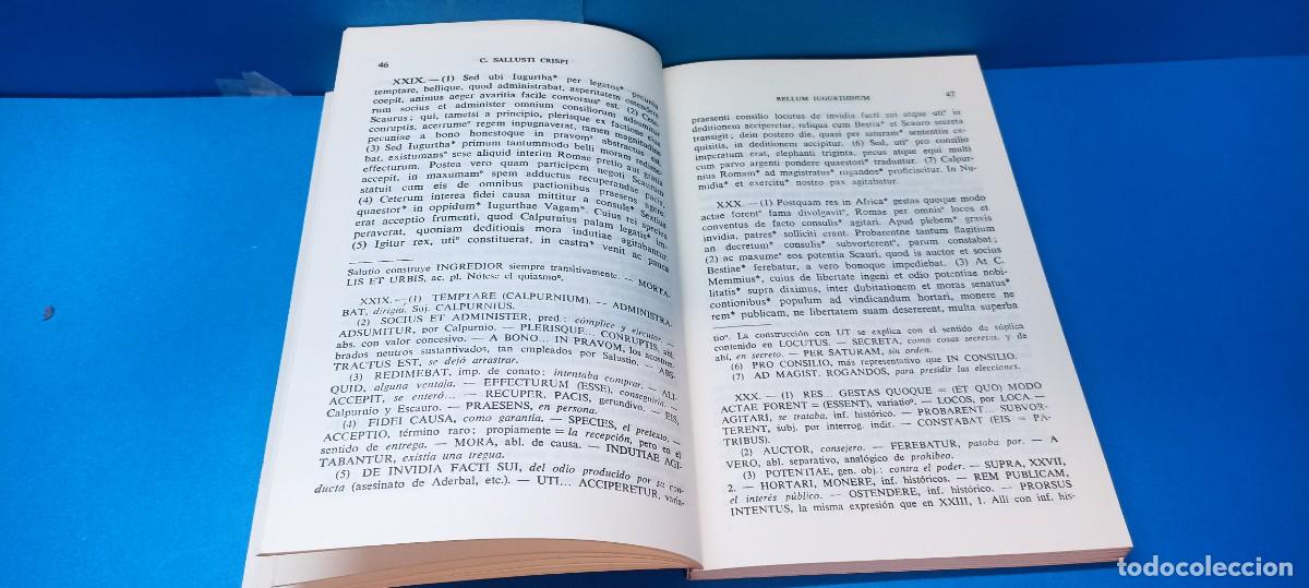 Libros de segunda mano: SALUSTINO.- GUERRA DE JUGURTA - Foto 4