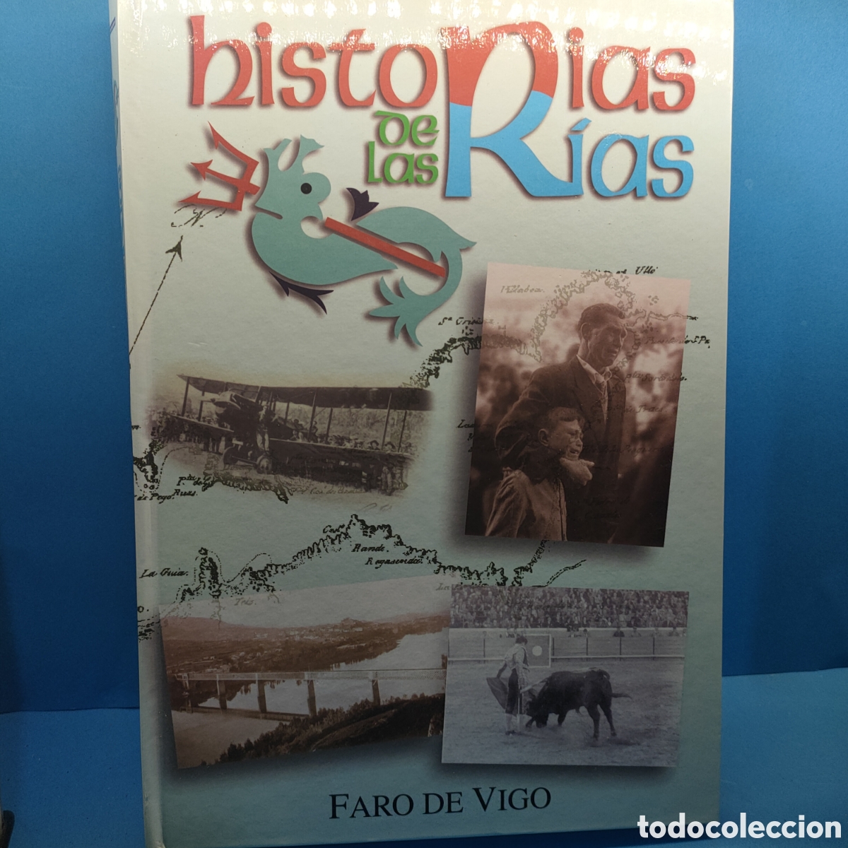 Libri di seconda mano: HISTORIAS DE LAS RIAS I y II . 2 TOMOS GRAN FORMATO . 998 p&aacute;g. Tapa dura. Faro de Vigo. A&ntilde;o 2000