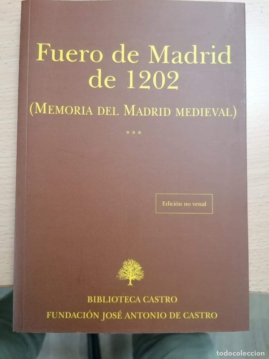 Libros de segunda mano: Fuero de Madrid, 1202, facs&iacute;mil - Foto 1