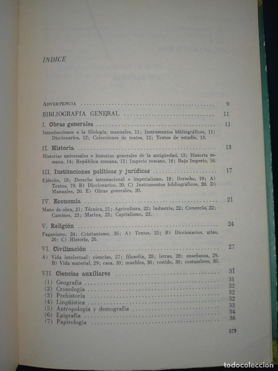 Libros de segunda mano: ANDR&Eacute; PIGANIOL. HISTORIA DE ROMA .EUDEBA - Foto 2