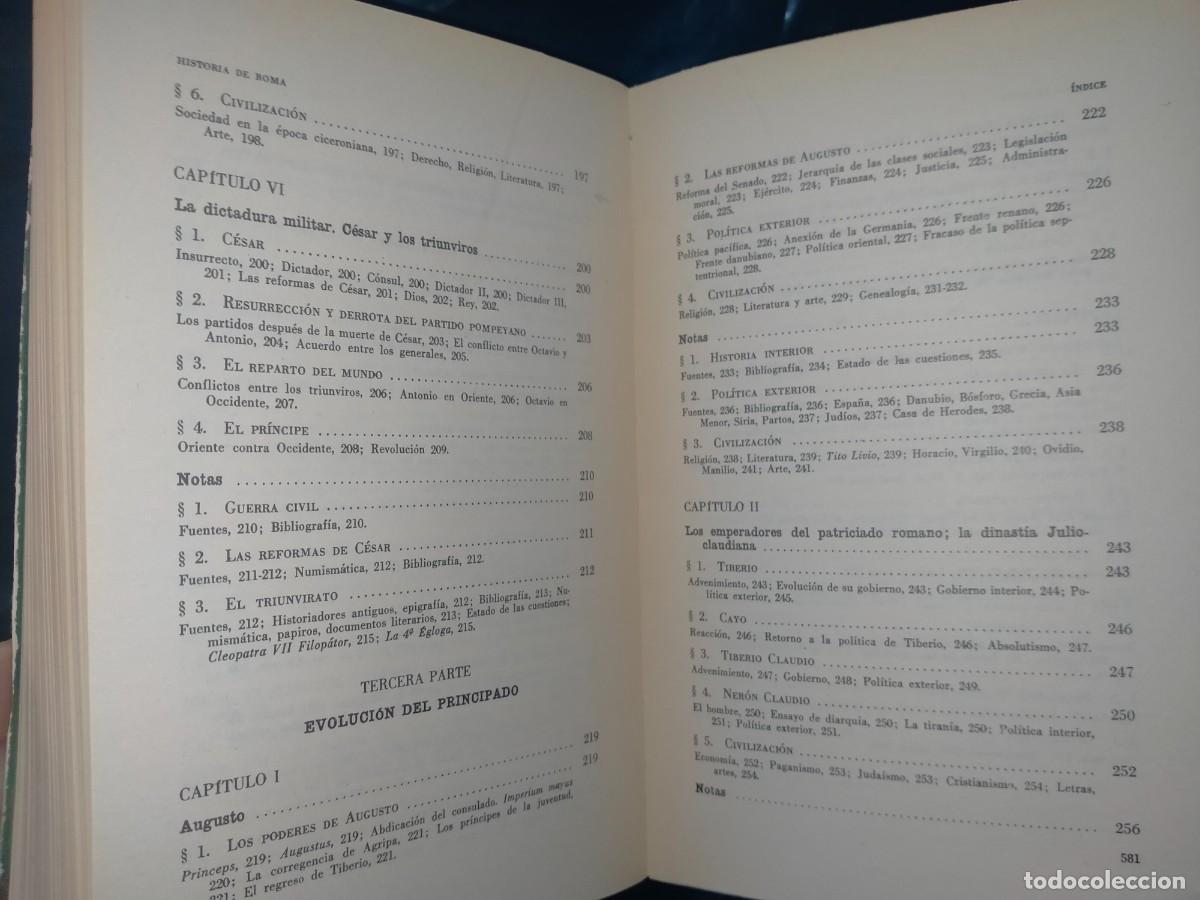 Libros de segunda mano: ANDR&Eacute; PIGANIOL. HISTORIA DE ROMA .EUDEBA - Foto 6