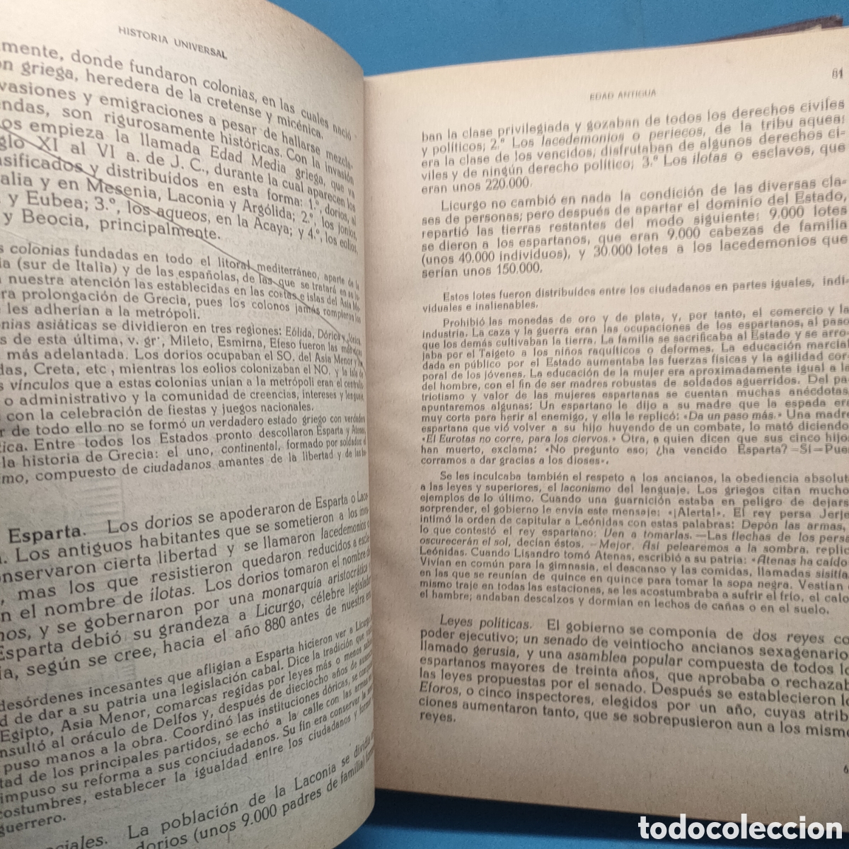 Libros de segunda mano: Compendio de HISTORIA UNIVERSAL. Ediciones Bru&ntilde;o. 1949. - Foto 3