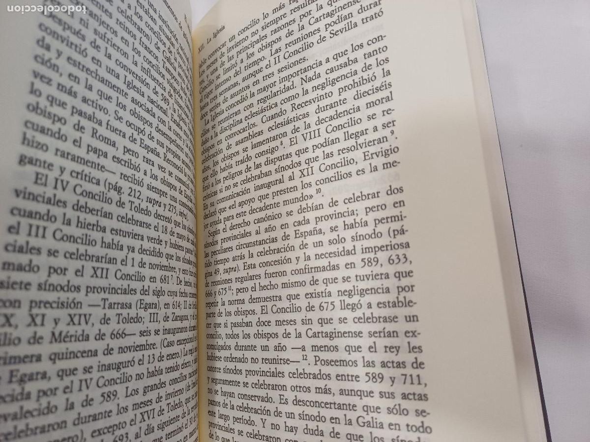 Libros de segunda mano: LOS GODOS EN ESPA&Ntilde;A/E.A.THOMPSON. - Foto 2