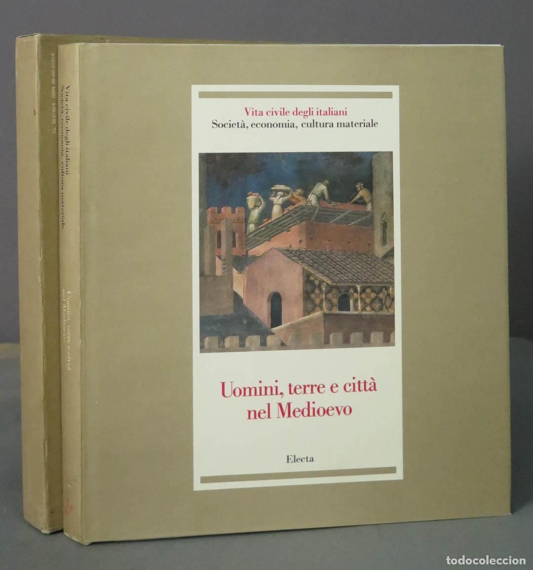 Libros de segunda mano: Uomini, terre e citt&agrave; nel Medioevo - Foto 1