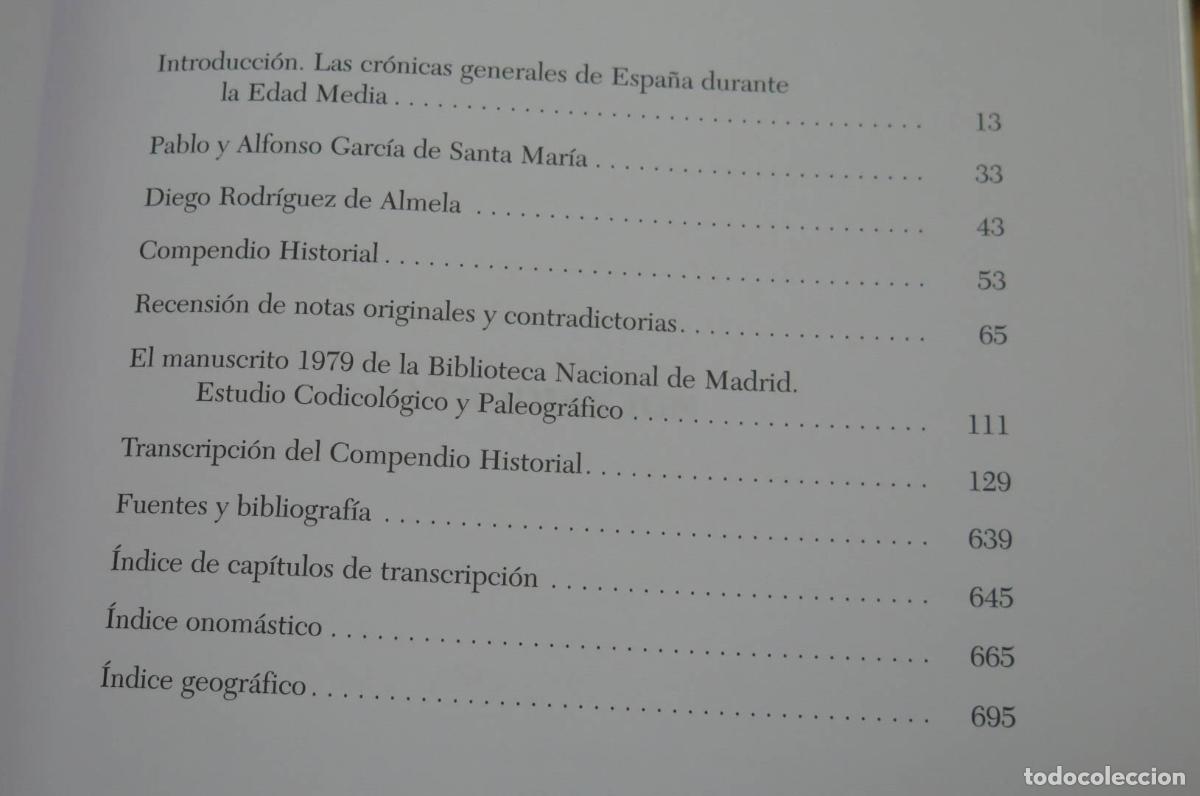 Libros de segunda mano: Compendio historial RODR&Iacute;GUEZ DE ALMELA - Foto 2