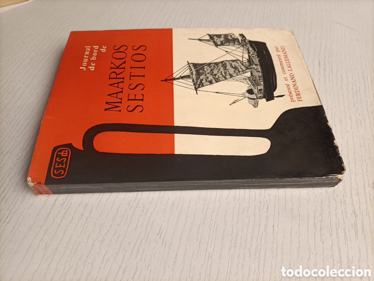 Livres d'occasion: Journal de bord de Maarkos sestios . Texto en franc&eacute;s barco romano arte romano