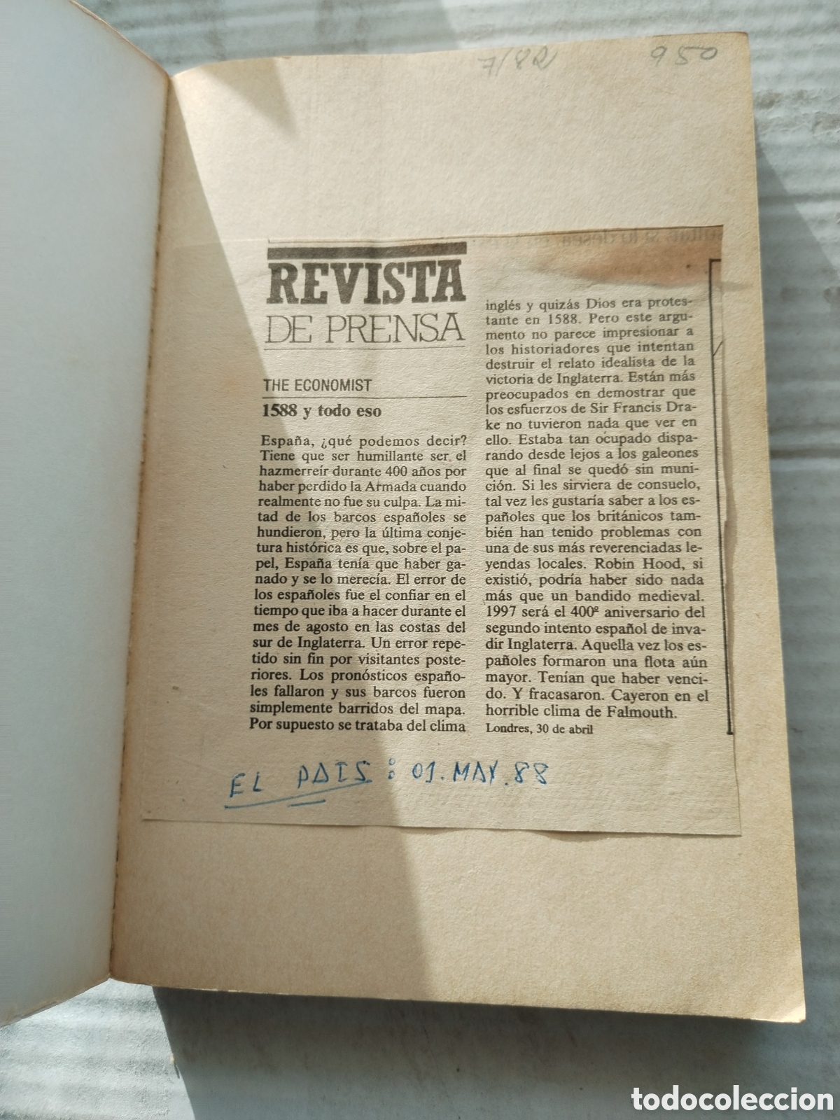 Libros de segunda mano: LA ARMADA INVENCIBLE/DAVID HOWARTH - Foto 2