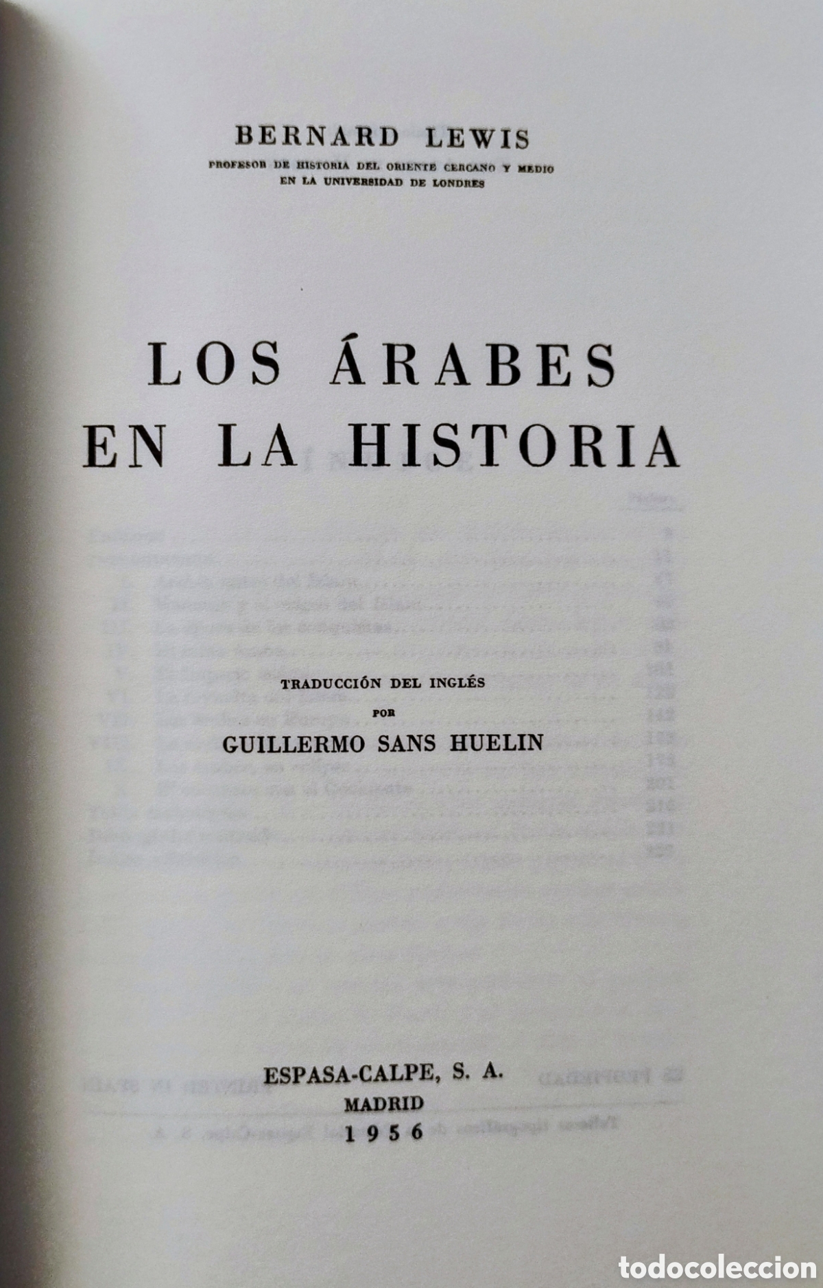 Libros de segunda mano: LOS &Aacute;RABES EN LA HISTORIA - Foto 2