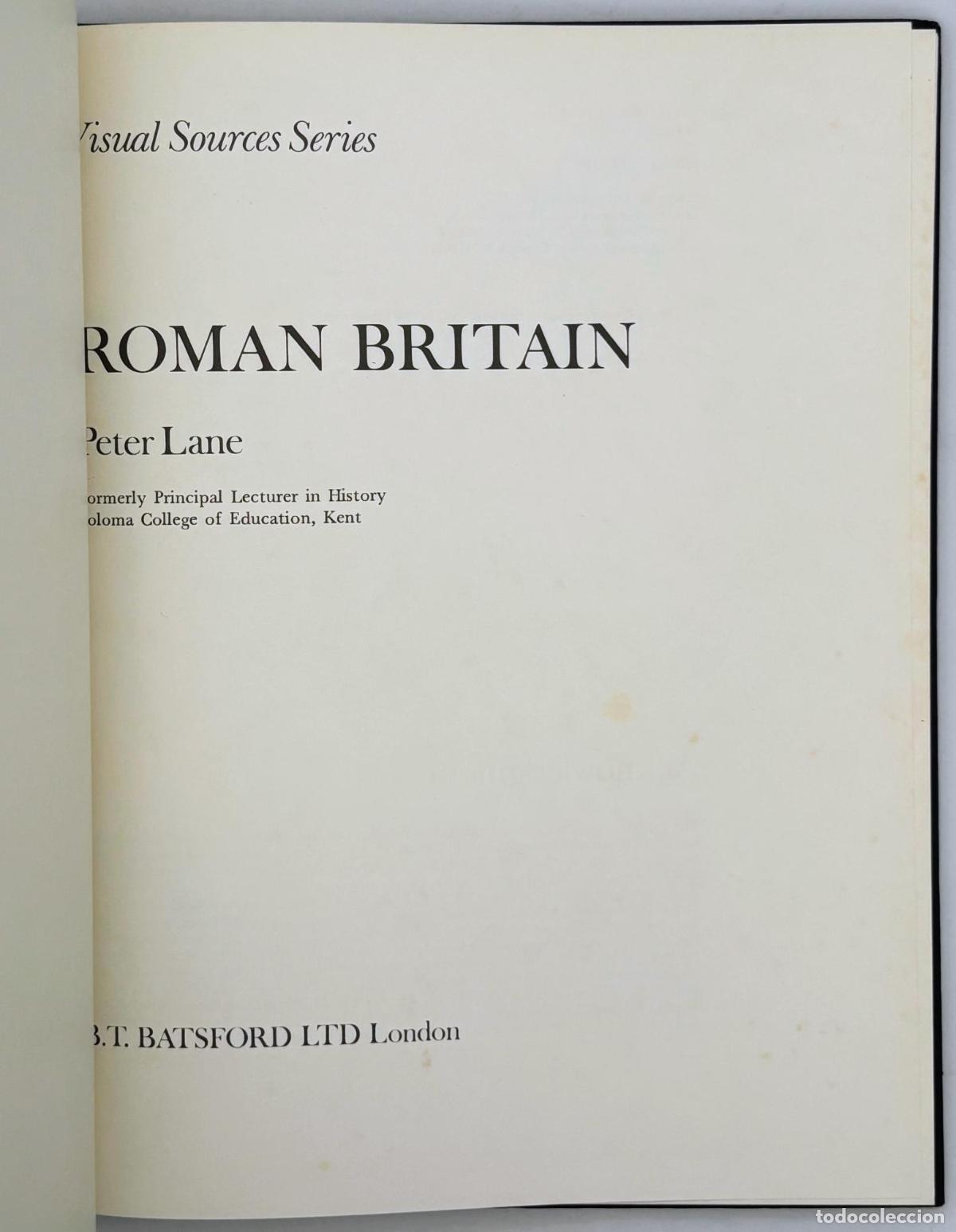 Libros de segunda mano: Roman Britain - Lane, Peter - Foto 1