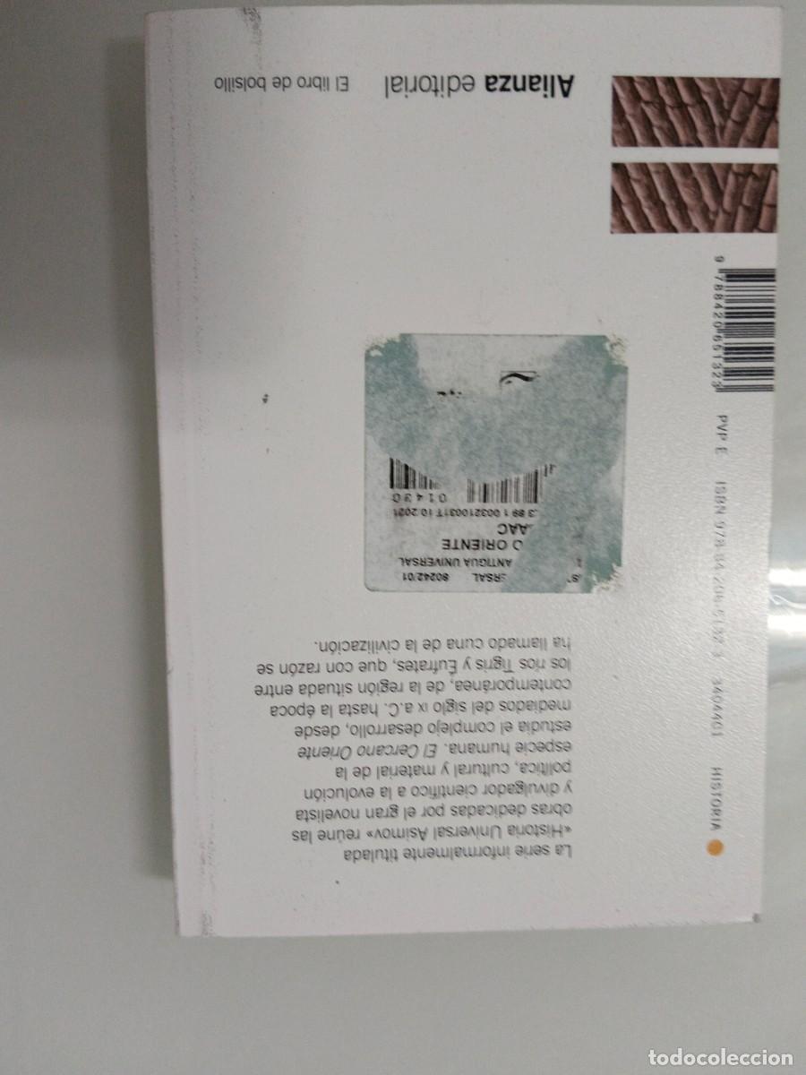 Libros de segunda mano: El cercano oriente, Asimov - Foto 3