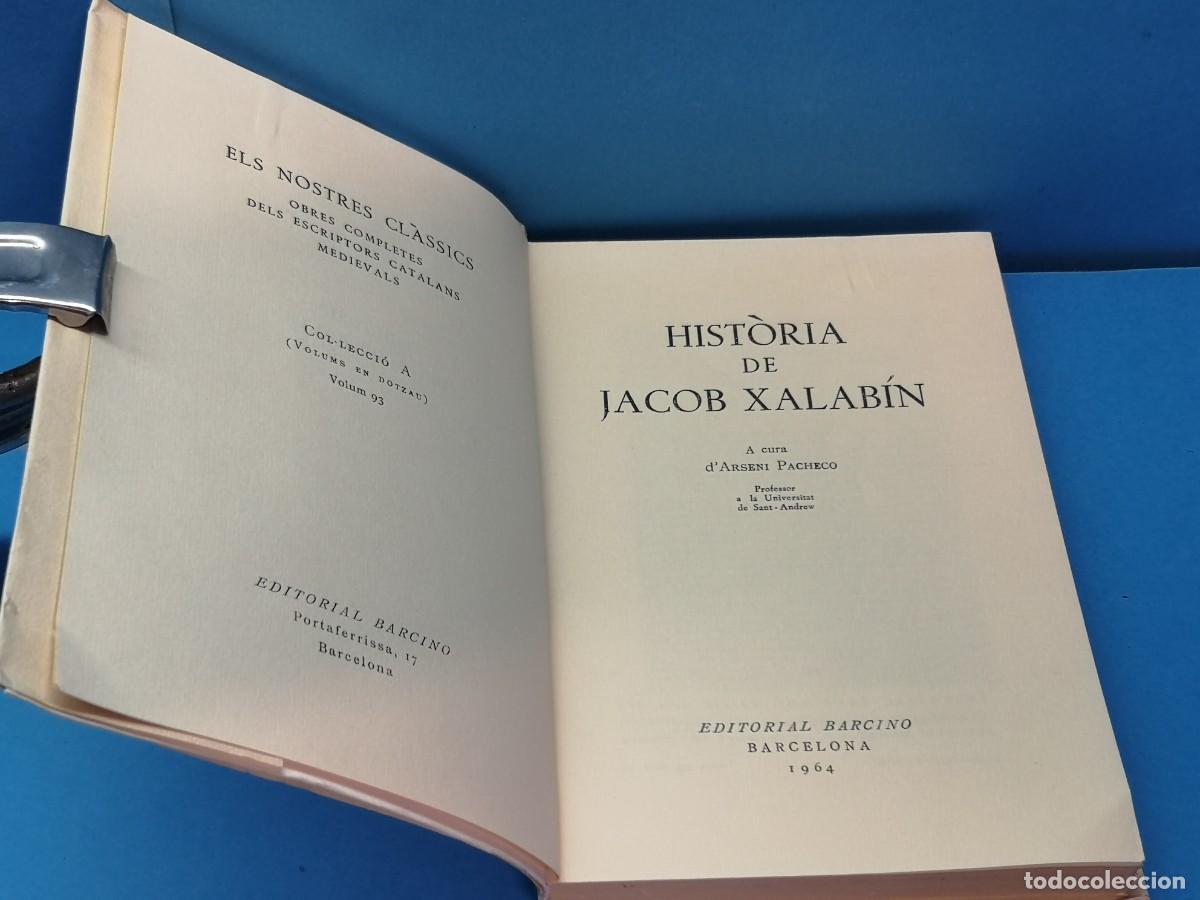 Libros de segunda mano: Hist&ograve;ria de Jacob Xalab&iacute;n - Foto 2