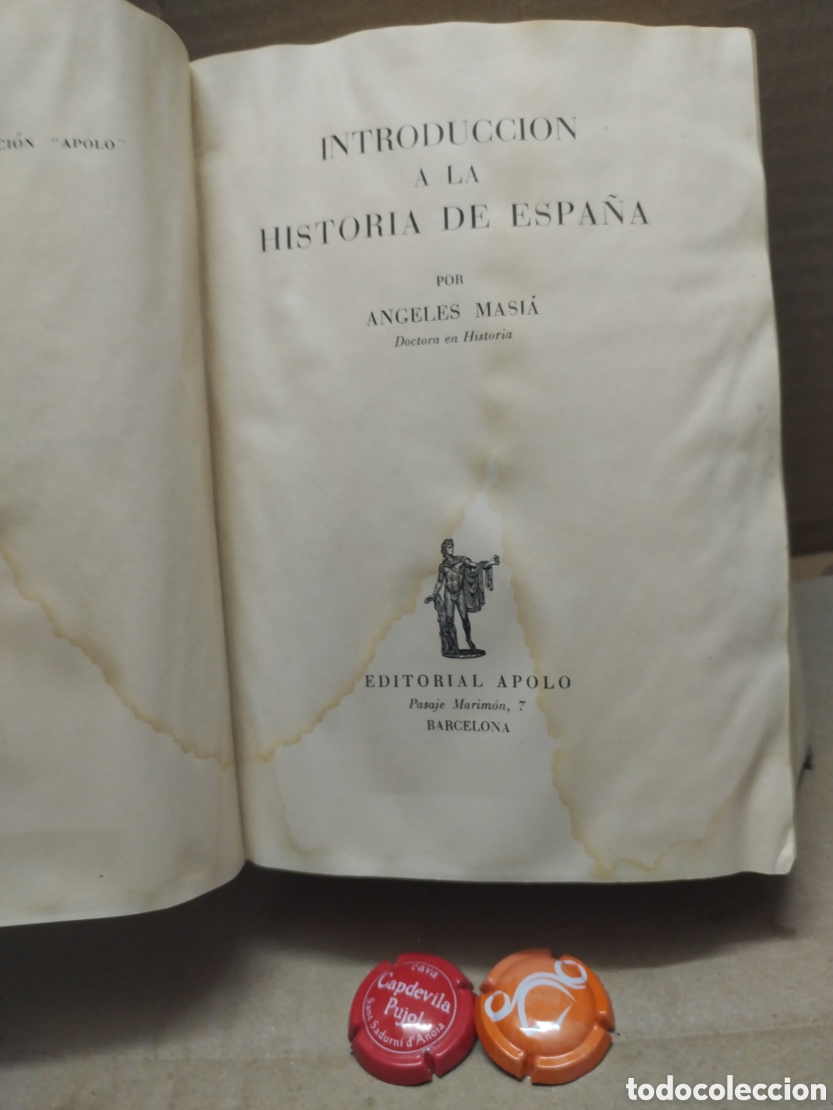 Libros de segunda mano: INTRODUCCION A LA HISTORIA DE ESPA&Ntilde;A a&ntilde;o 1943