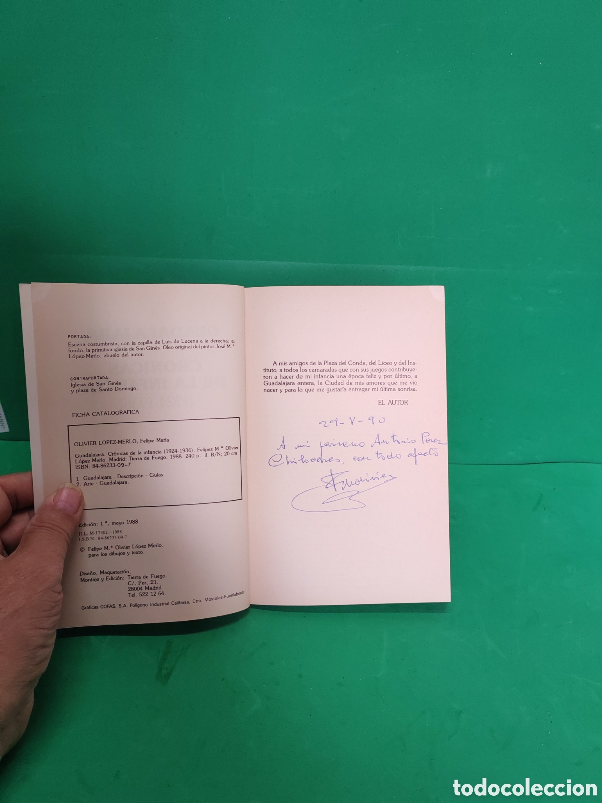 Libros de segunda mano: Cr&oacute;nicas de la infancia 1* edici&oacute;n. - Foto 5