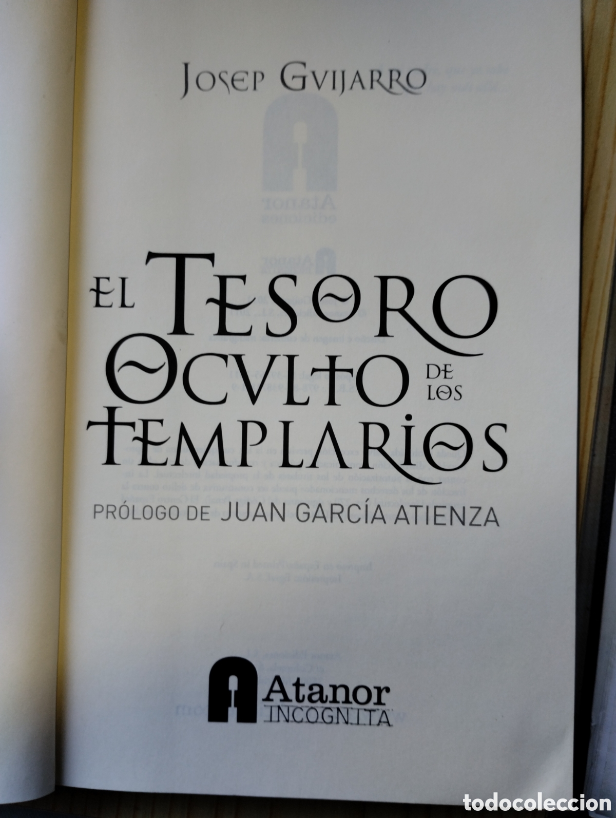 Libros de segunda mano: EL TESORO OCULTO DE LOS TEMPLARIOS - Foto 4