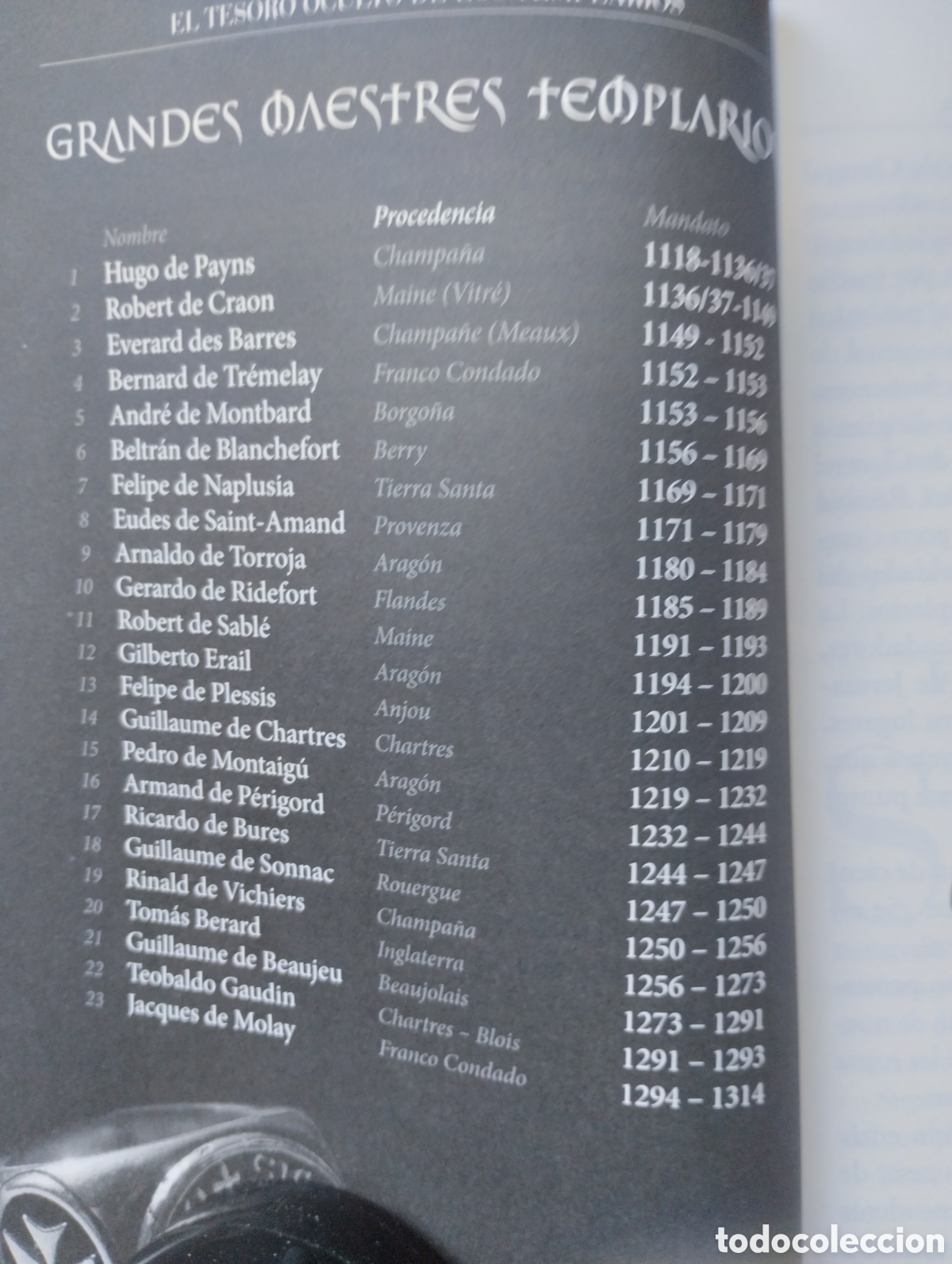 Libros de segunda mano: EL TESORO OCULTO DE LOS TEMPLARIOS - Foto 16