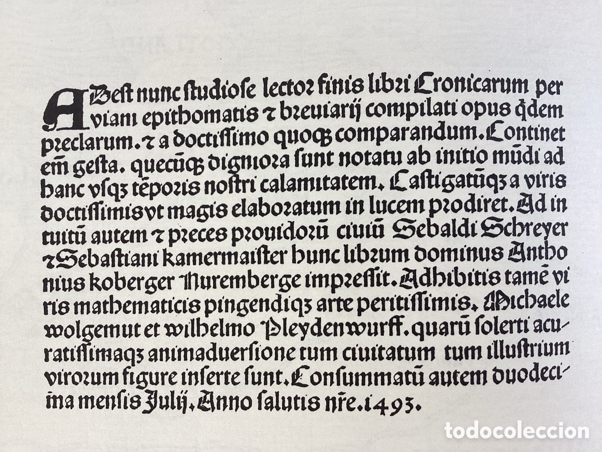 Libros de segunda mano: LIBER CHRONICARUM FACS&Iacute;MIL - Foto 9