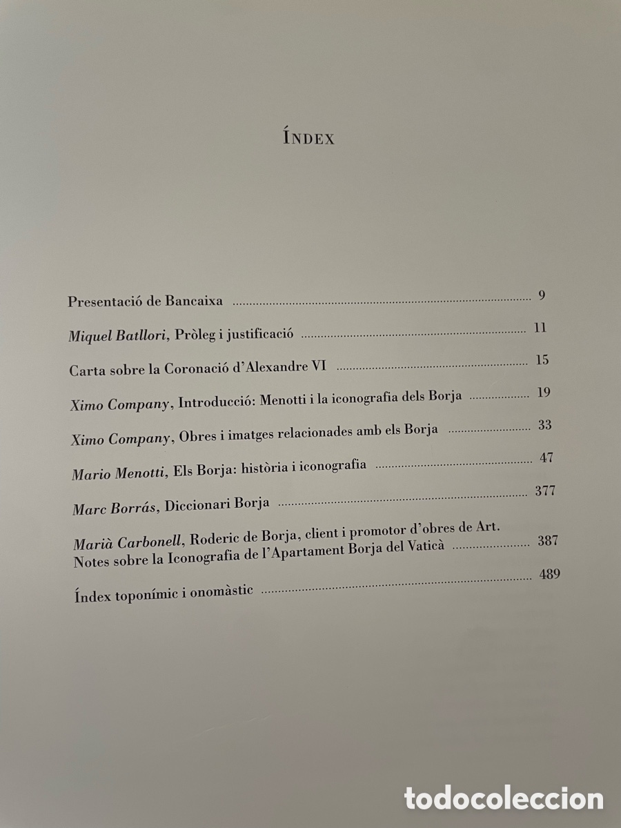 Libros de segunda mano: Els Borja - Mario Menotti - Foto 3