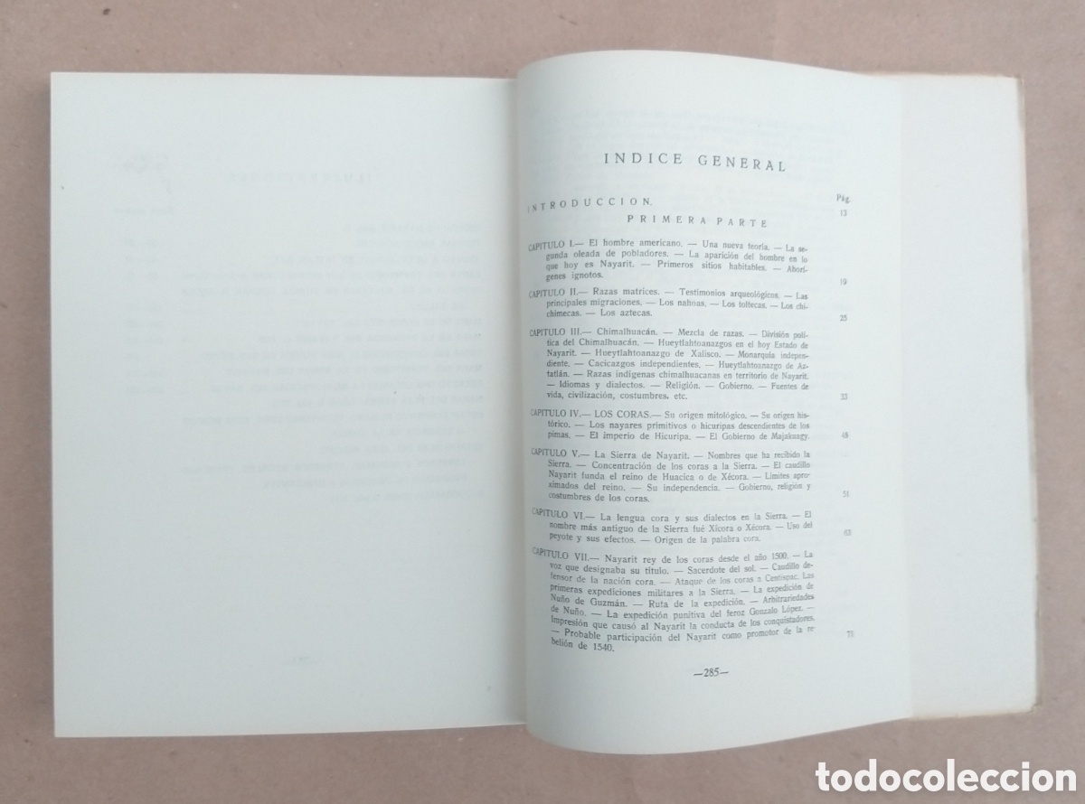 Libros de segunda mano: Los Coras y el Rey Nayarit. - Foto 5