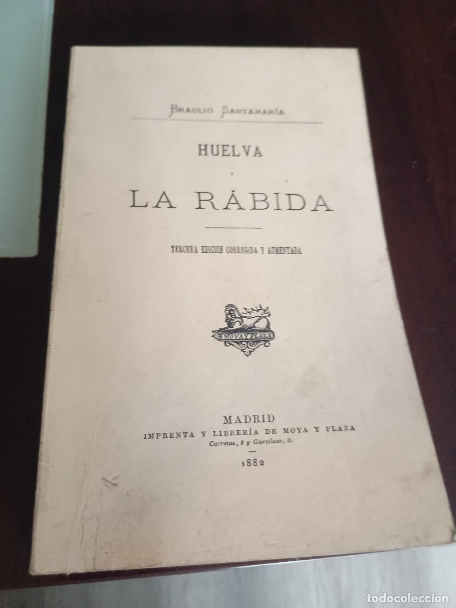 Libros de segunda mano: Huelva La R&aacute;bida facs&iacute;mil - Foto 1