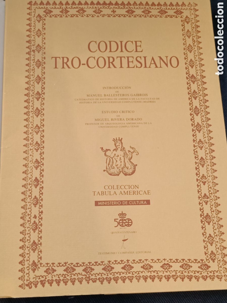 Libros de segunda mano: libro estudio &rdquo;CODICE TRO-CORTESIANO&rdquo; - Foto 5