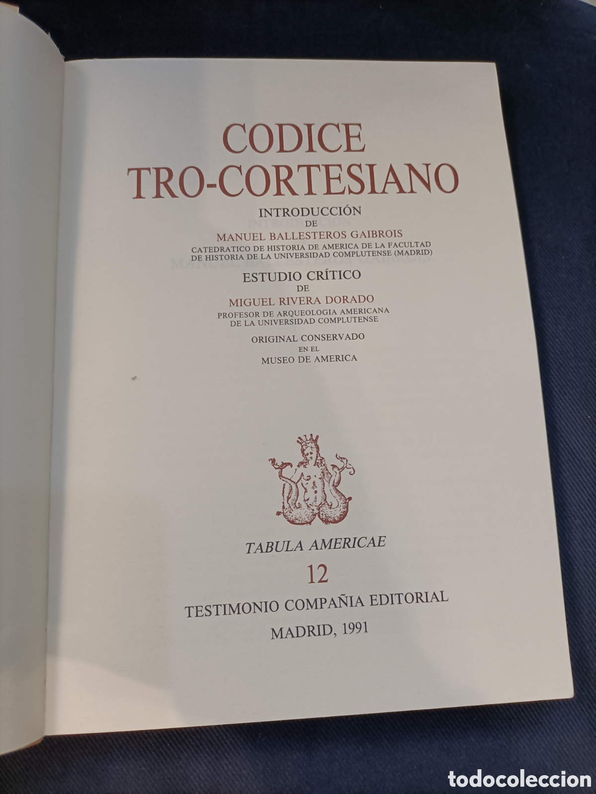 Libros de segunda mano: libro estudio &rdquo;CODICE TRO-CORTESIANO&rdquo; - Foto 7