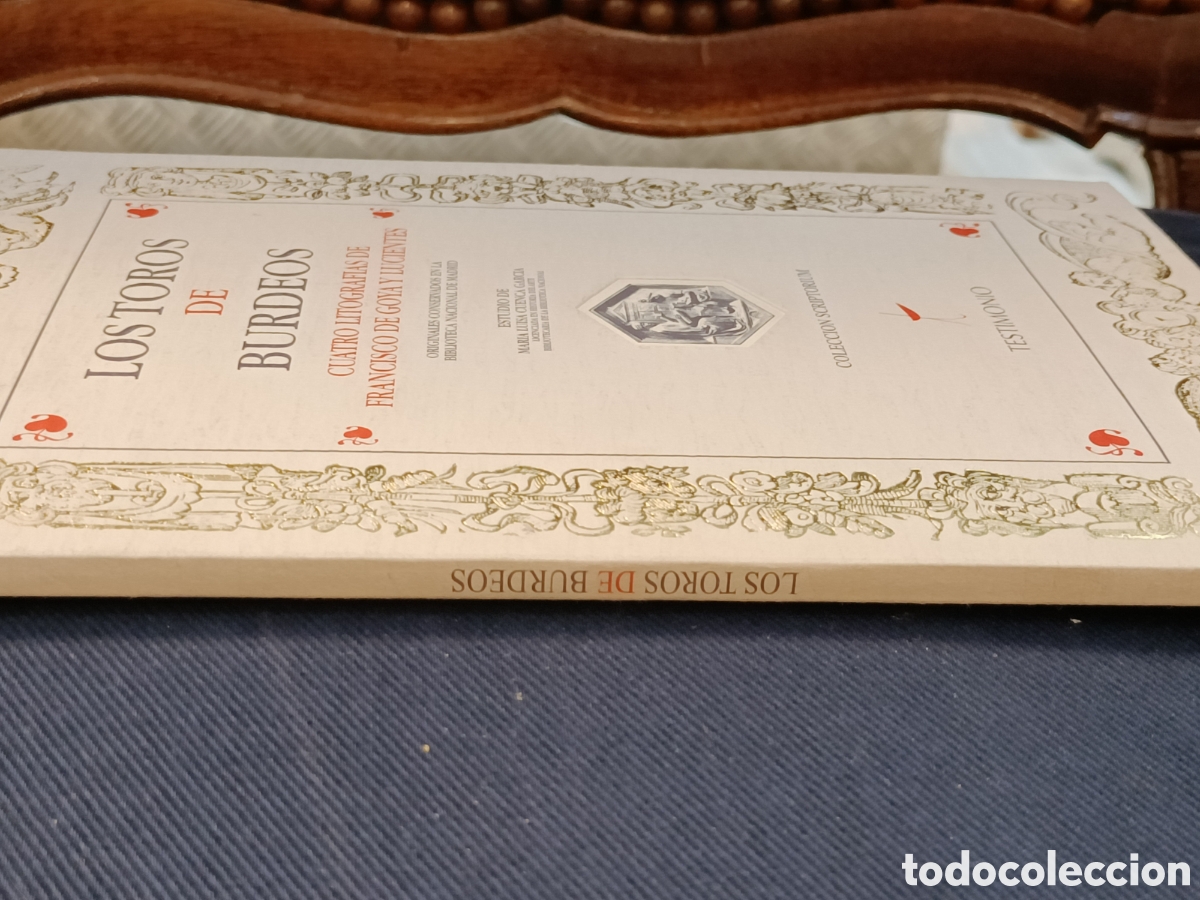 Libros de segunda mano: Libro estudio &rdquo;LOS TOROS DE BURDEOS&rdquo; - Foto 2