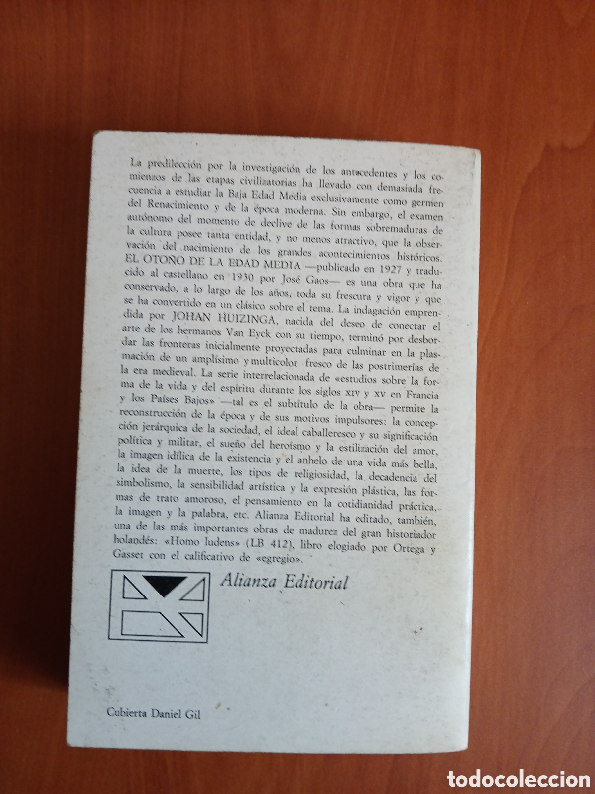Libros de segunda mano: El oto&ntilde;o de la Edad Media. Johan Huizinga. - Foto 2
