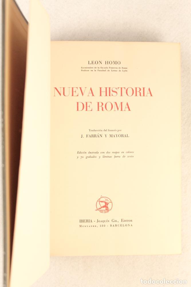 Libros de segunda mano: Nueva Historia de Roma - Foto 3