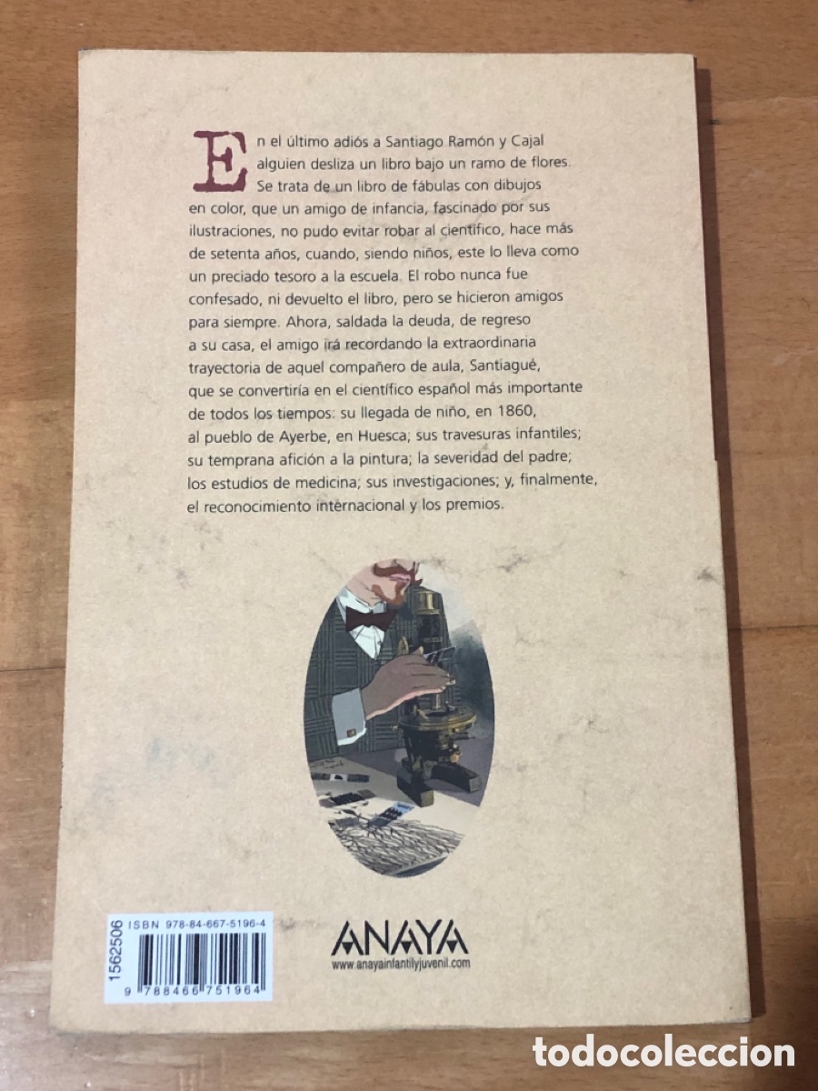 Libros de segunda mano: El pintor de las neuronas (Ramon y cajal) - Foto 2