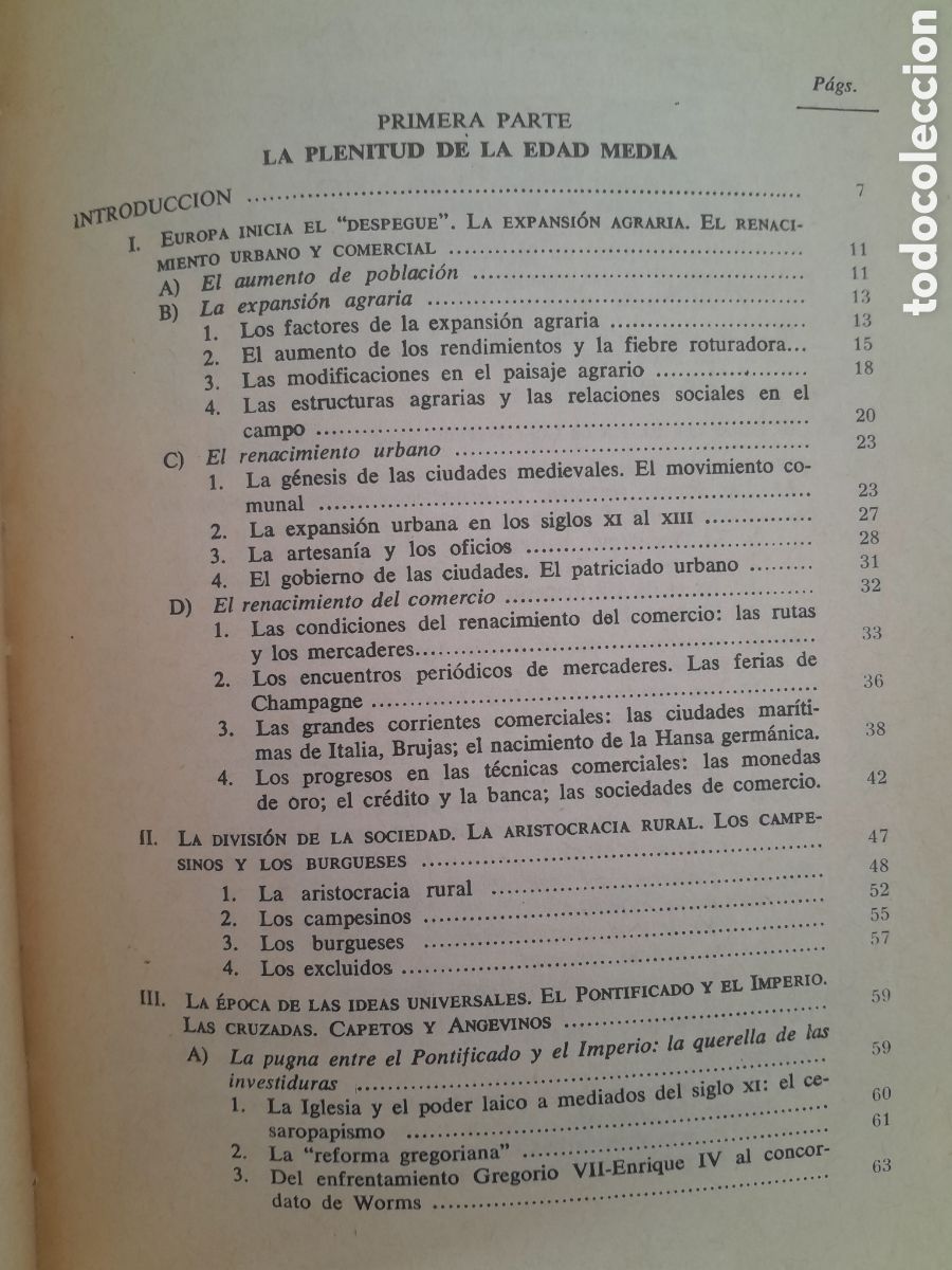 Libros de segunda mano: Historia General de la Edad Media - Foto 2