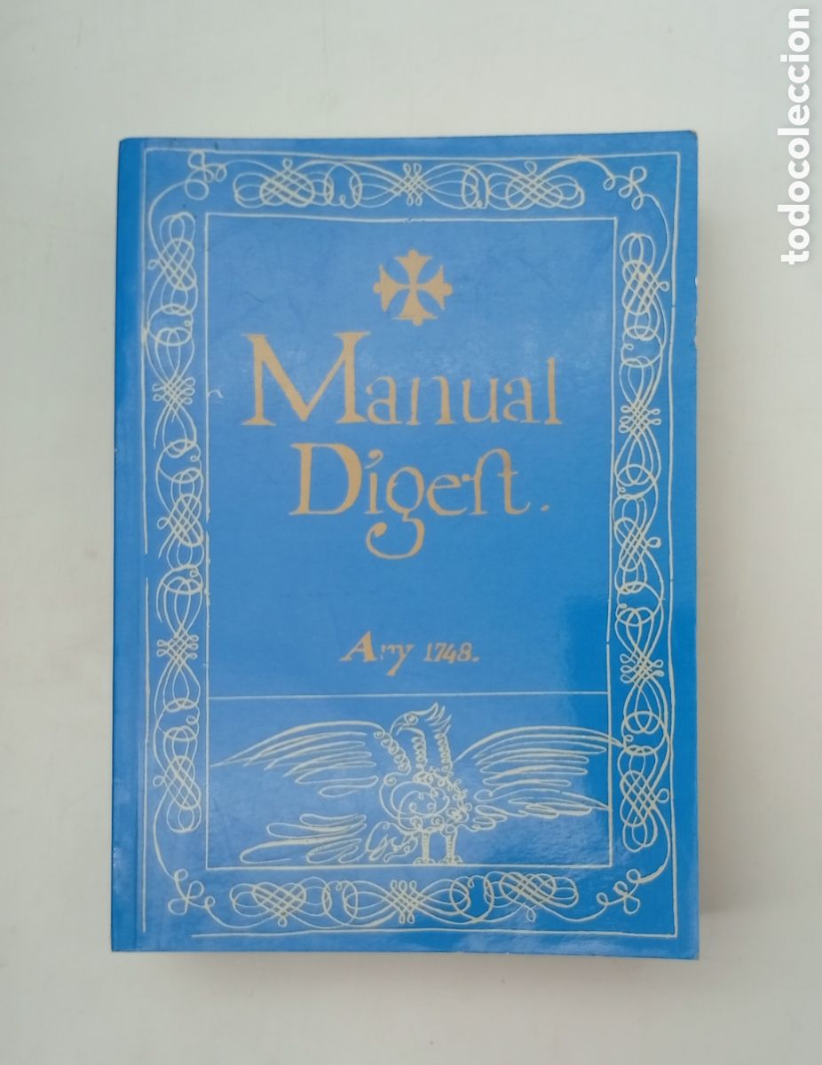 Libros de segunda mano: Manual Digest facs&iacute;mil any 1748 - Foto 1