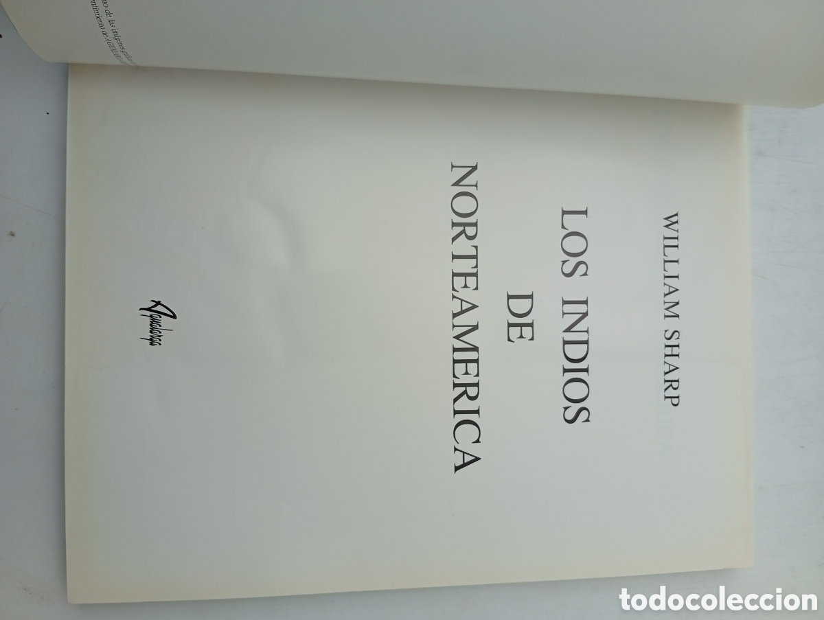 Libros de segunda mano: Los indios de Norte Am&eacute;rica por William Sharp - Foto 2