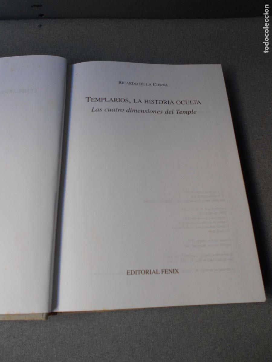 Libros de segunda mano: TEMPLARIOS. LA HISTORIA OCULTA - Foto 3