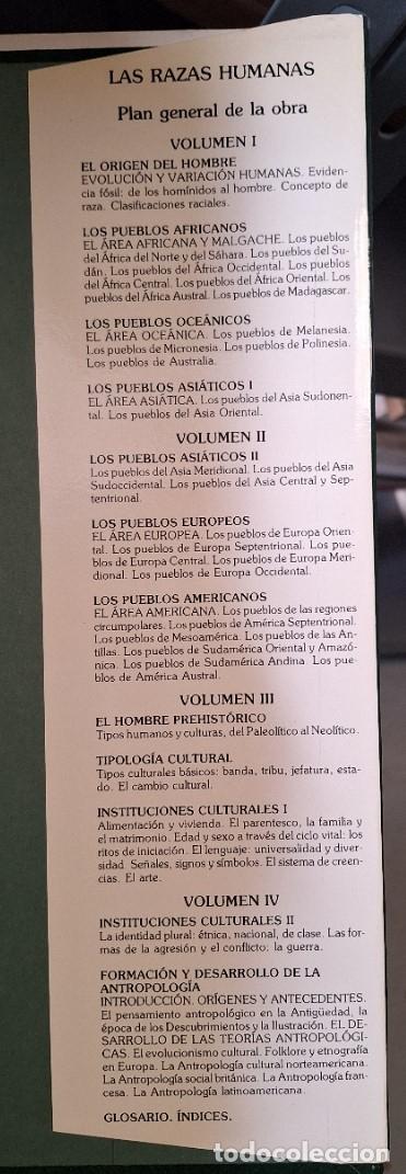 Libros de segunda mano: LAS RAZAS HUMANAS. 4 TOMOS. - - Foto 1