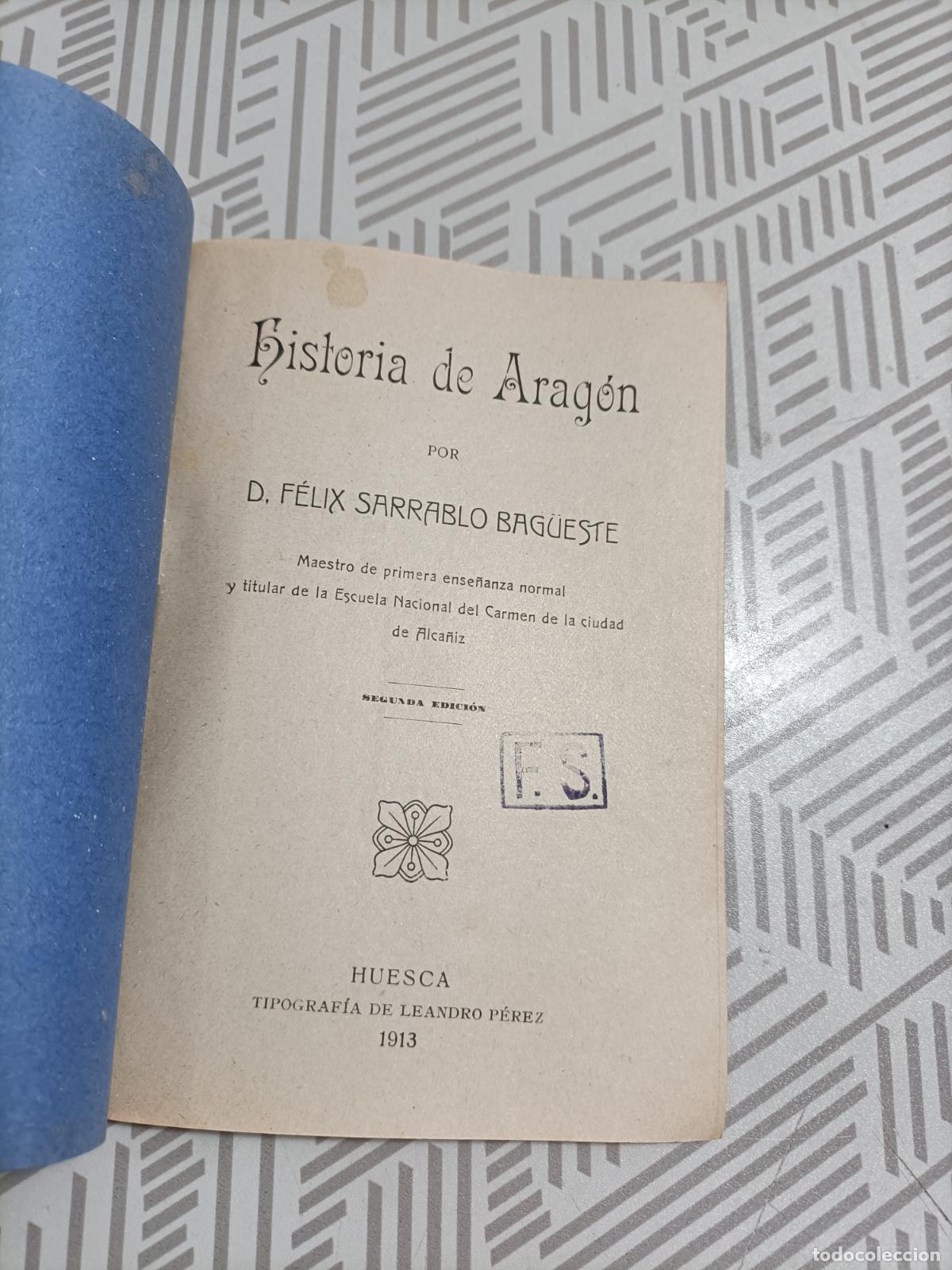Libros de segunda mano: Libro historia de Arag&oacute;n - Foto 2