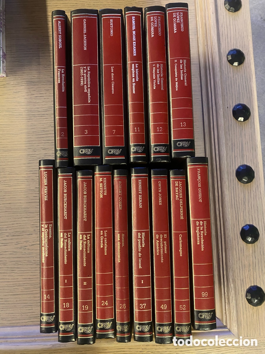 Second hand books: BIBLIOTECA DE HISTORIA 15 libros