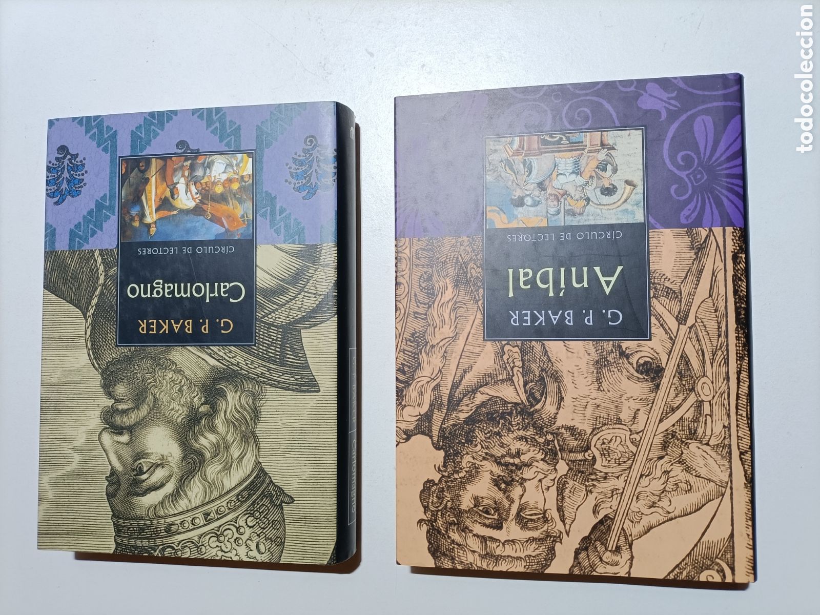 Second hand books: Lote 2 libros. Carlomagno y Anibal G.P.Baker