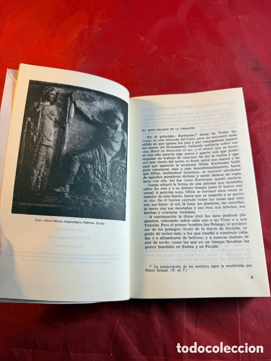 Libros de segunda mano: Los mitos griegos ROVERT GRAVES - Foto 4