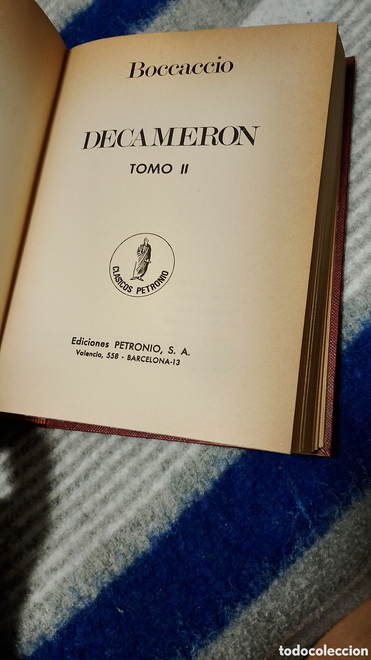 Libros de segunda mano: Decamer&oacute;n tomos 1 y 2 de Boccaccio - Foto 4