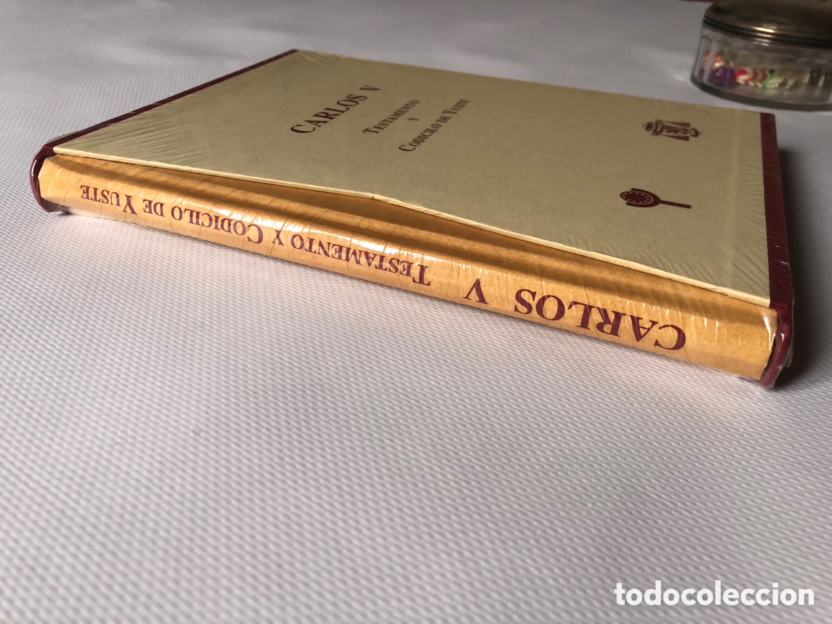 Libros de segunda mano: CARLOS V TESTAMENTO Y CODICILO DE YUSTE. &iexcl;Nuevo (precintado) - Foto 2