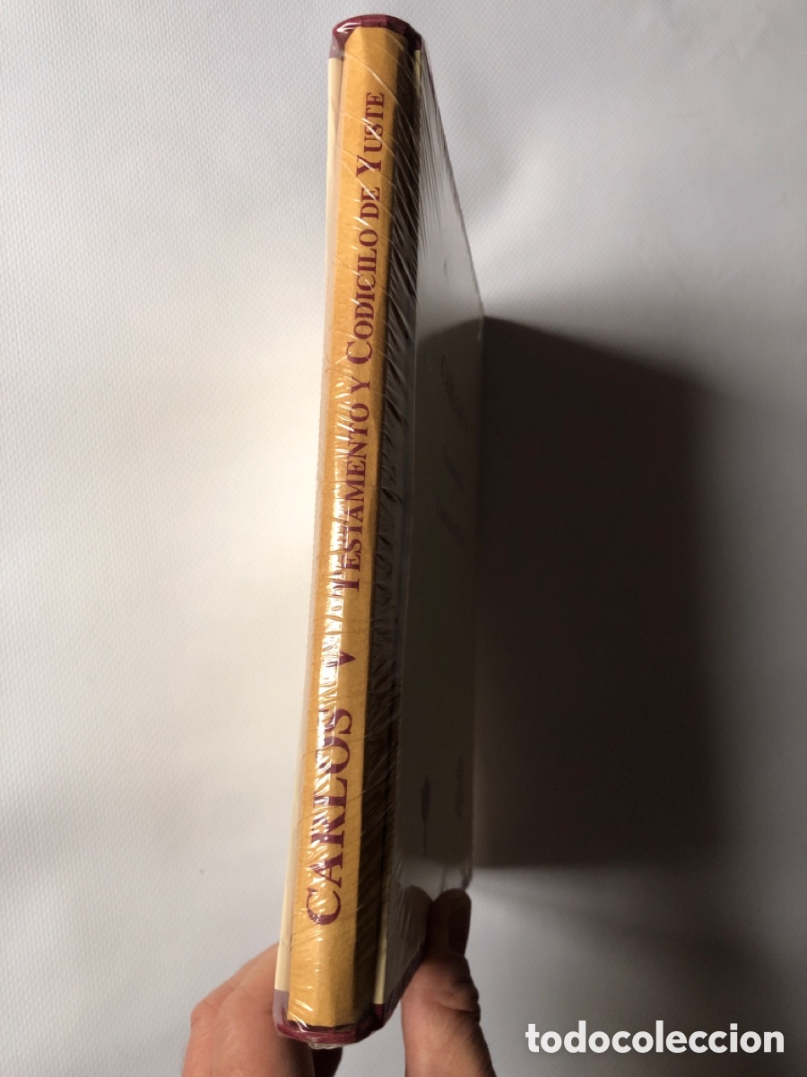 Libros de segunda mano: CARLOS V TESTAMENTO Y CODICILO DE YUSTE. &iexcl;Nuevo (precintado) - Foto 3