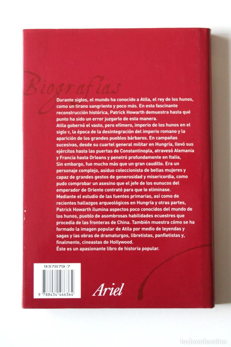 Libros de segunda mano: Patrick Howarth - Atila - Ariel - Foto 2